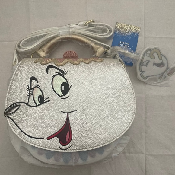 Disney Danielle Nicole Mrs Potts Saddle bag - Picture 1 of 3